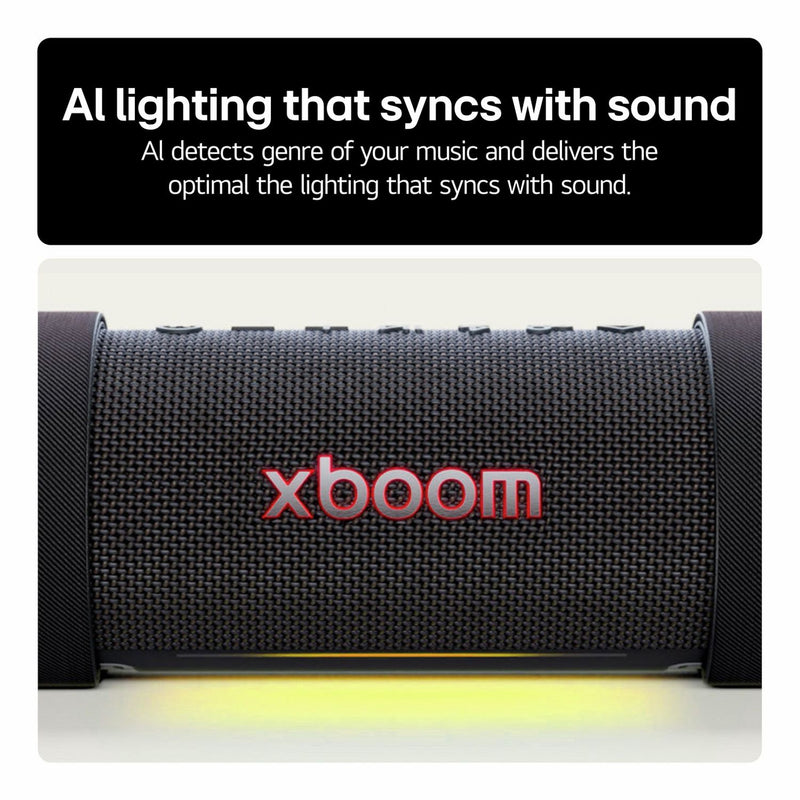 LG xboom Grab portable Bluetooth speaker Black, UK version