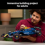 LEGO Technic Oracle Red Bull Racing RB20 F1 car model in 1:8 scale, UK version