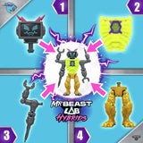 MrBeast Lab multipack 2 action figure, UK version