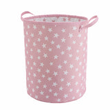 Argos Home pink star laundry bag 80L (British brand)