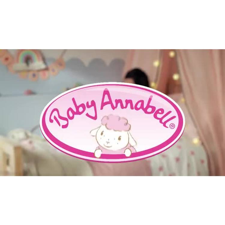 Baby Annabell interactive doll Active Leah 15 inch, imported from the UK