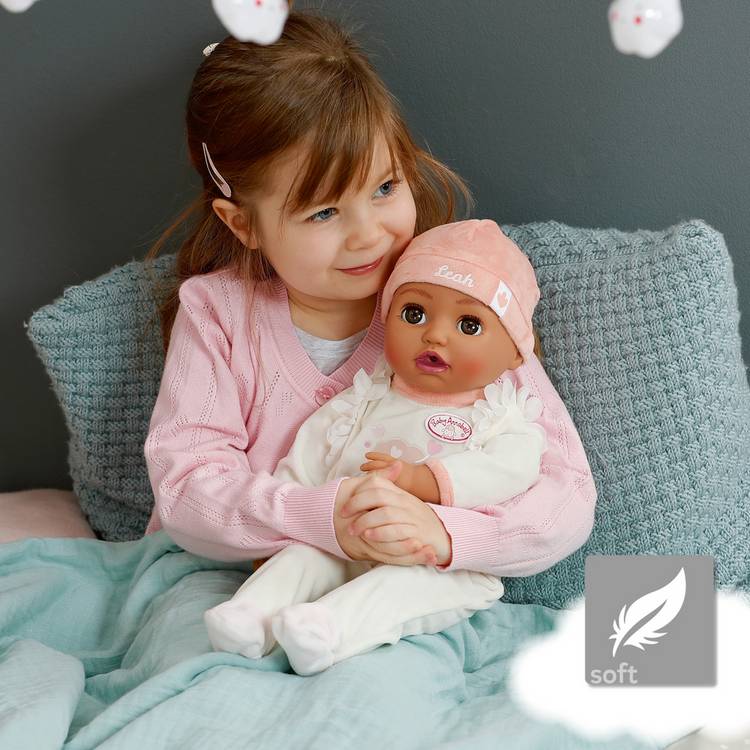 Baby Annabell interactive doll Active Leah 15 inch, imported from the UK