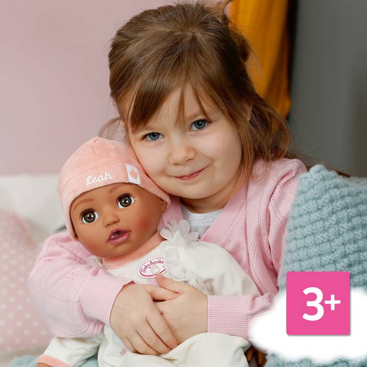 Baby Annabell interactive doll Active Leah 15 inch, imported from the UK