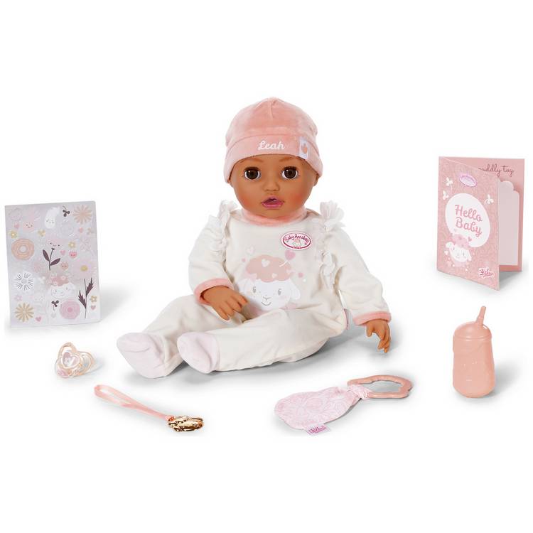 Baby Annabell interactive doll Active Leah 15 inch, imported from the UK