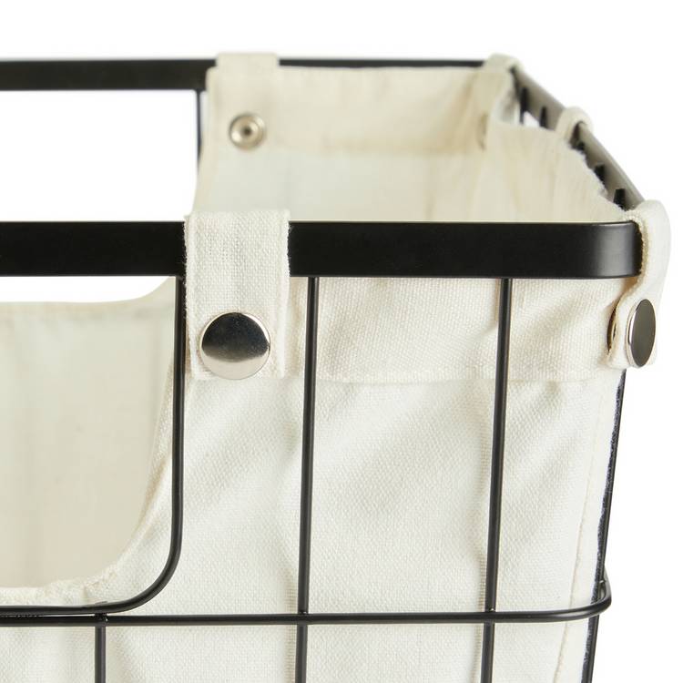 Habitat wire storage basket 36 litre white (British brand)