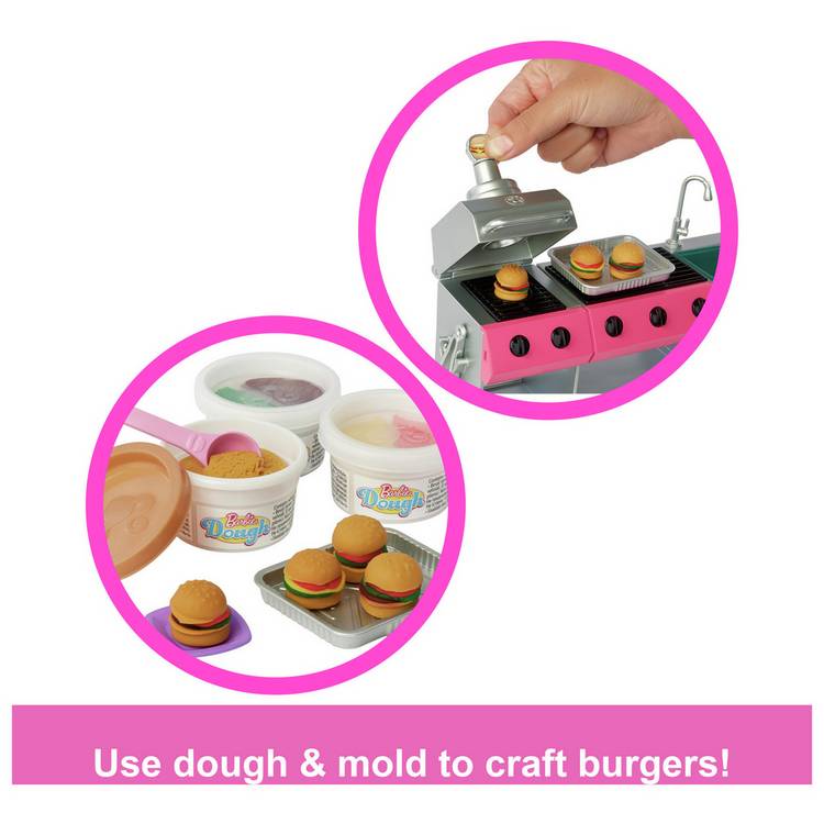 Barbie Dream Camper playset with roof tent and swing (British brand)
