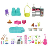 Barbie Dream Camper playset with roof tent and swing (British brand)