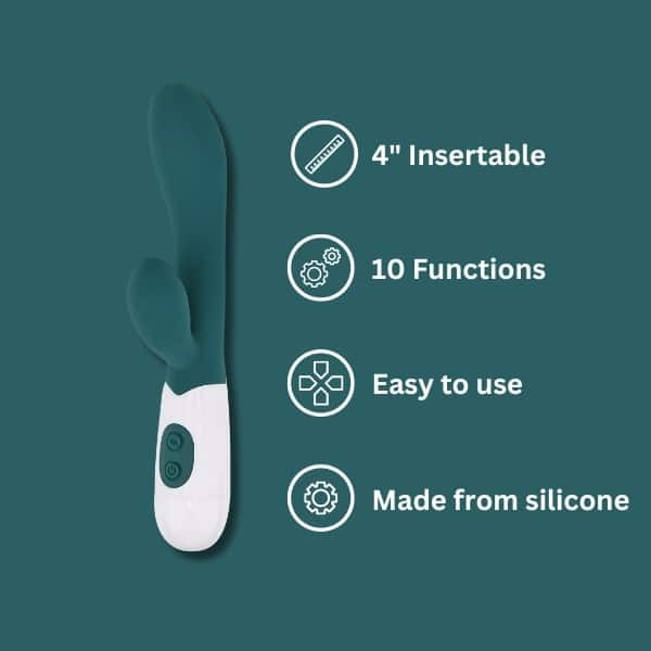Jessica Rabbit slimline rabbit vibrator - British product