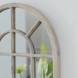 Habitat white arch wall mirror 70x50cm, UK version