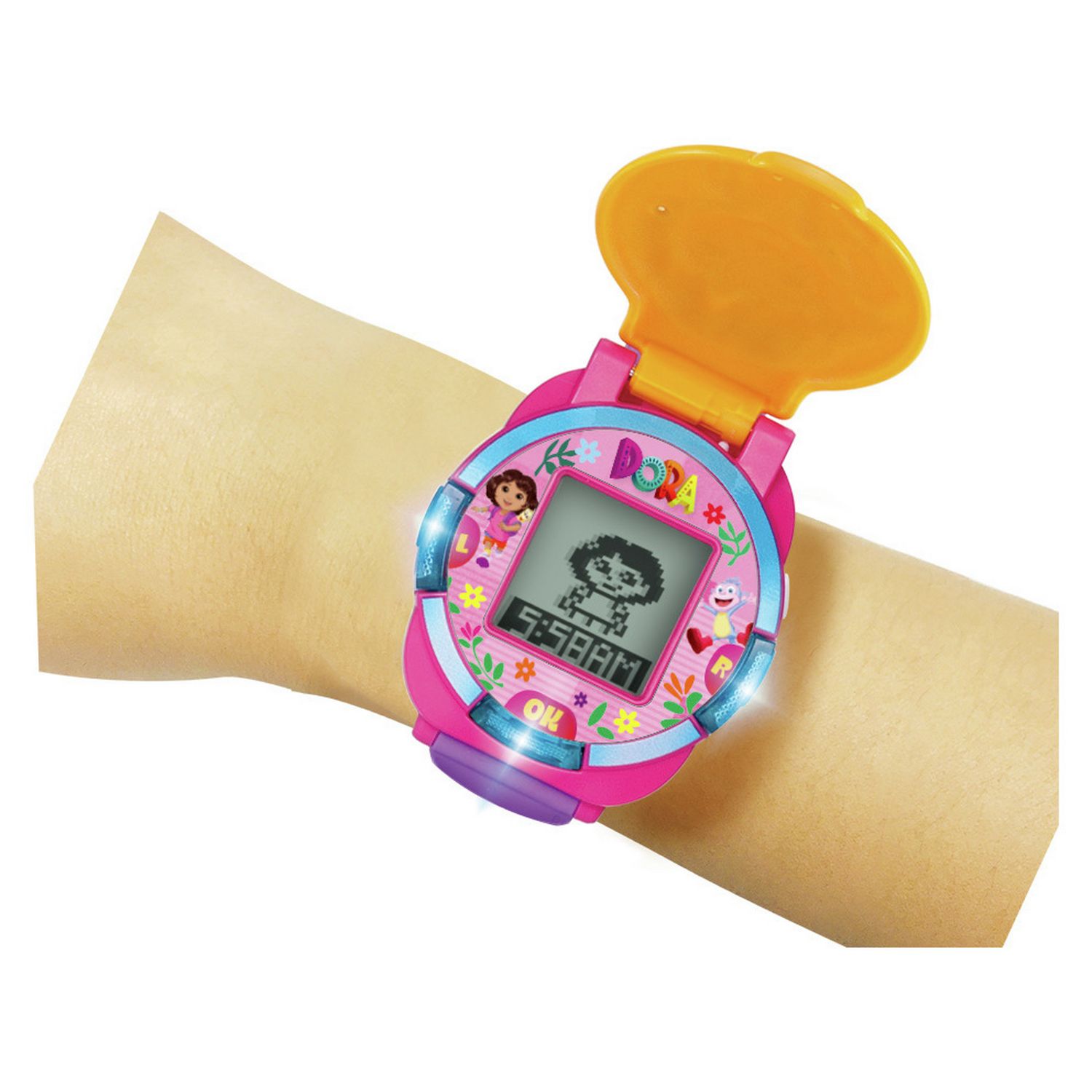VTech Dora learning watch with four games and bilingual teaching, UK version