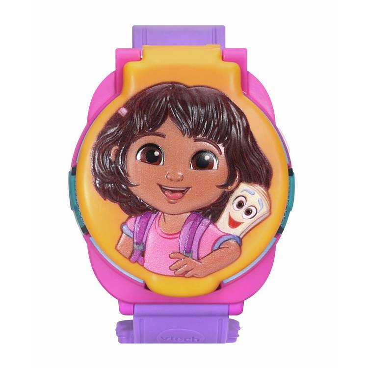 VTech Dora learning watch with four games and bilingual teaching, UK version