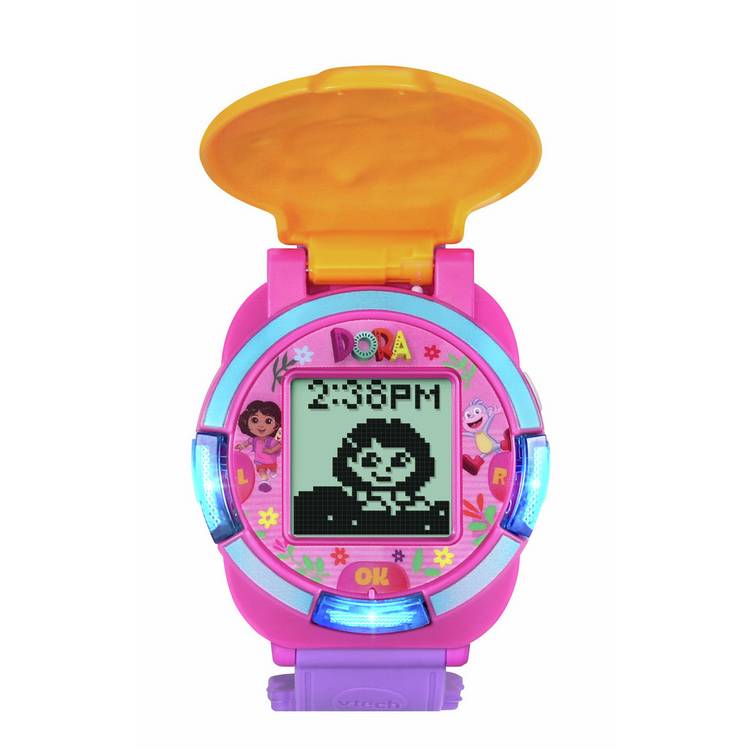 VTech Dora learning watch with four games and bilingual teaching, UK version