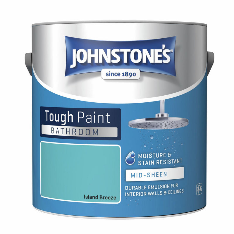 Johnstone's bathroom paint Island Breeze 2.5L, UK version