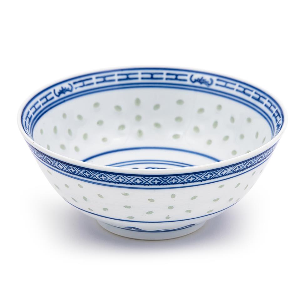 Blue pattern soup bowl 7 inch, suitable for individual portions (British brand)
