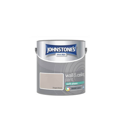 Argos Johnstone's Soft Sheen Emulsion Paint - Chapel Stone - 2.5L- Buy online at McGrocer