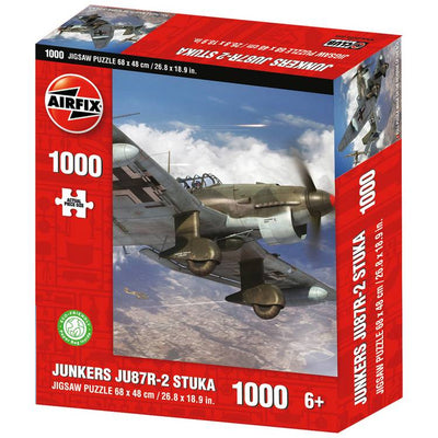 Argos Airfix Junkers Ju87R-2 Stuka Jigsaw Puzzle 1000 Pieces- Buy online at McGrocer