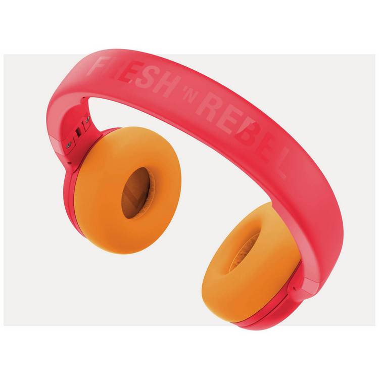 Fresh 'n Rebel Code Junior on-ear wireless headphones red, UK version