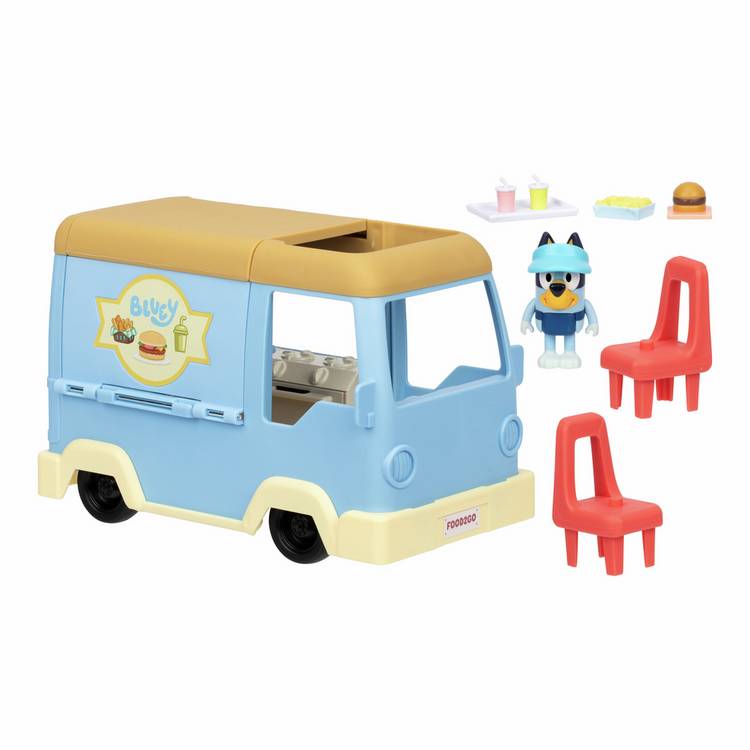 Bluey Food Truck Transforms playset (British brand)