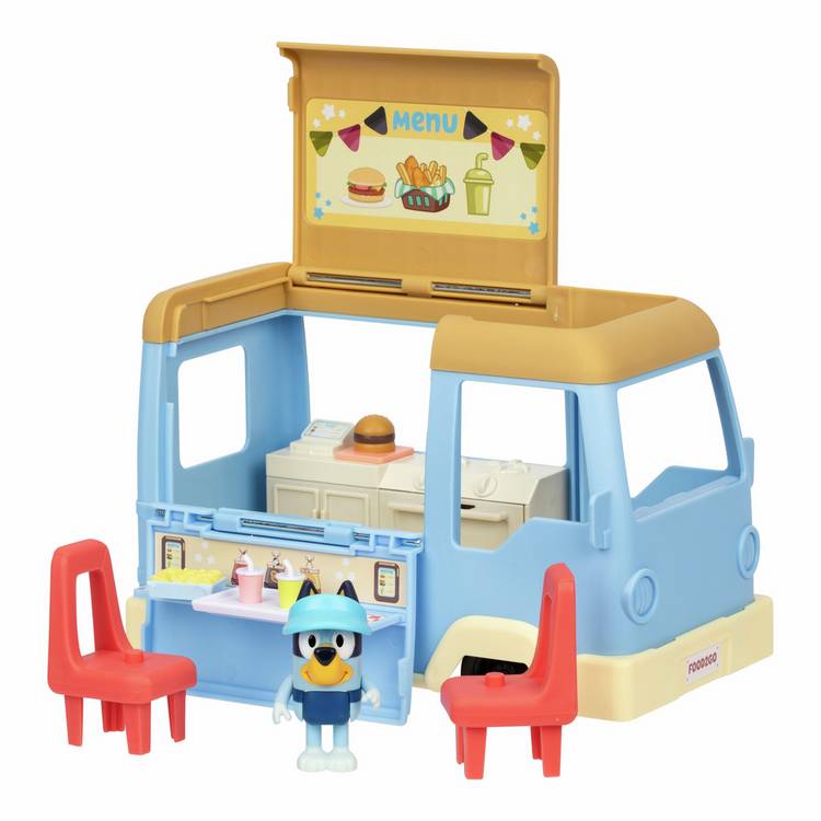 Bluey Food Truck Transforms playset (British brand)