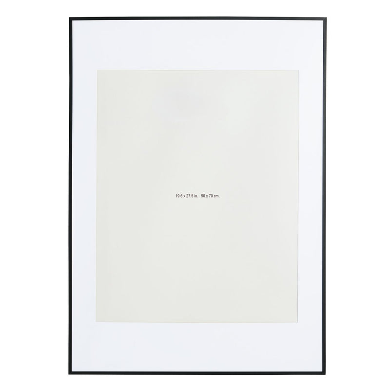 Argos Home black aluminium picture frame 50x70cm, imported from the UK