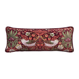 Morris & Co. Strawberry Thief cushion red, imported from the UK