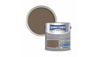 Argos Johnstone's Wall & Ceiling Matt Paint Mocha 2.5L- Buy online at McGrocer