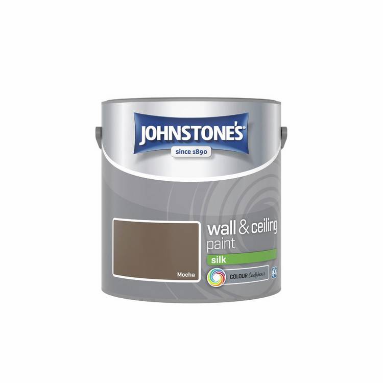 Johnstone's Silk Paint Mocha 2.5L, UK version