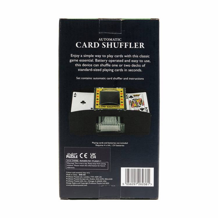 Professor Puzzle Automatic Card Shuffler, UK version