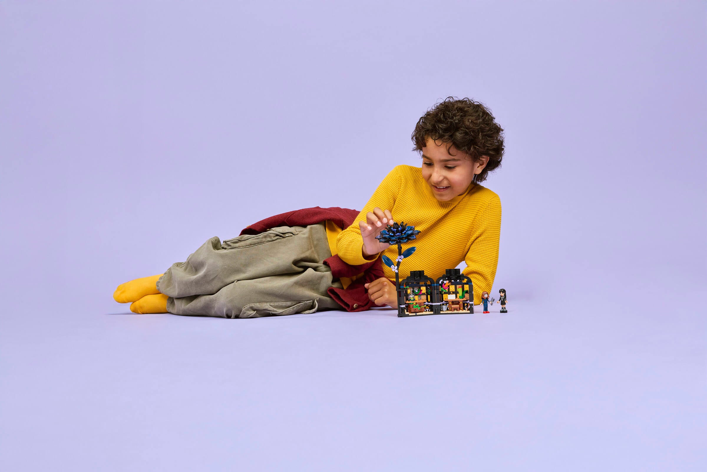 LEGO Black Dahlia Flower building set 358 pieces - British product