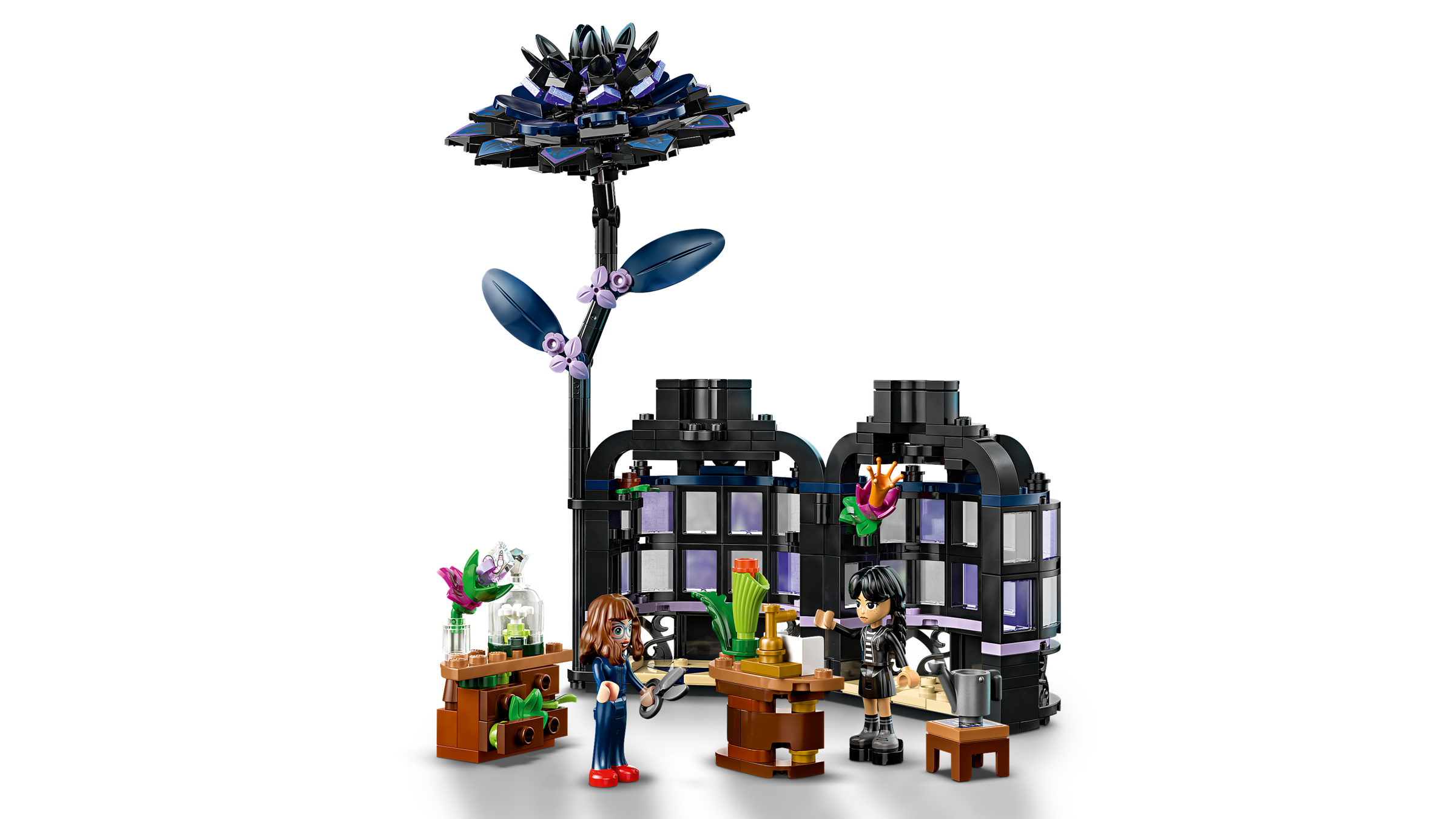 LEGO Black Dahlia Flower building set 358 pieces - British product