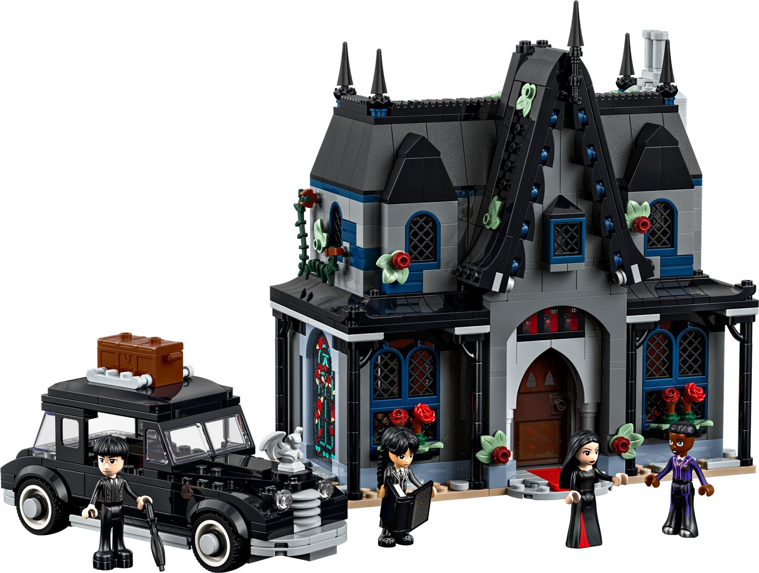 LEGO Wednesday Morticia's Cottage 1002 Piece set, imported from the UK