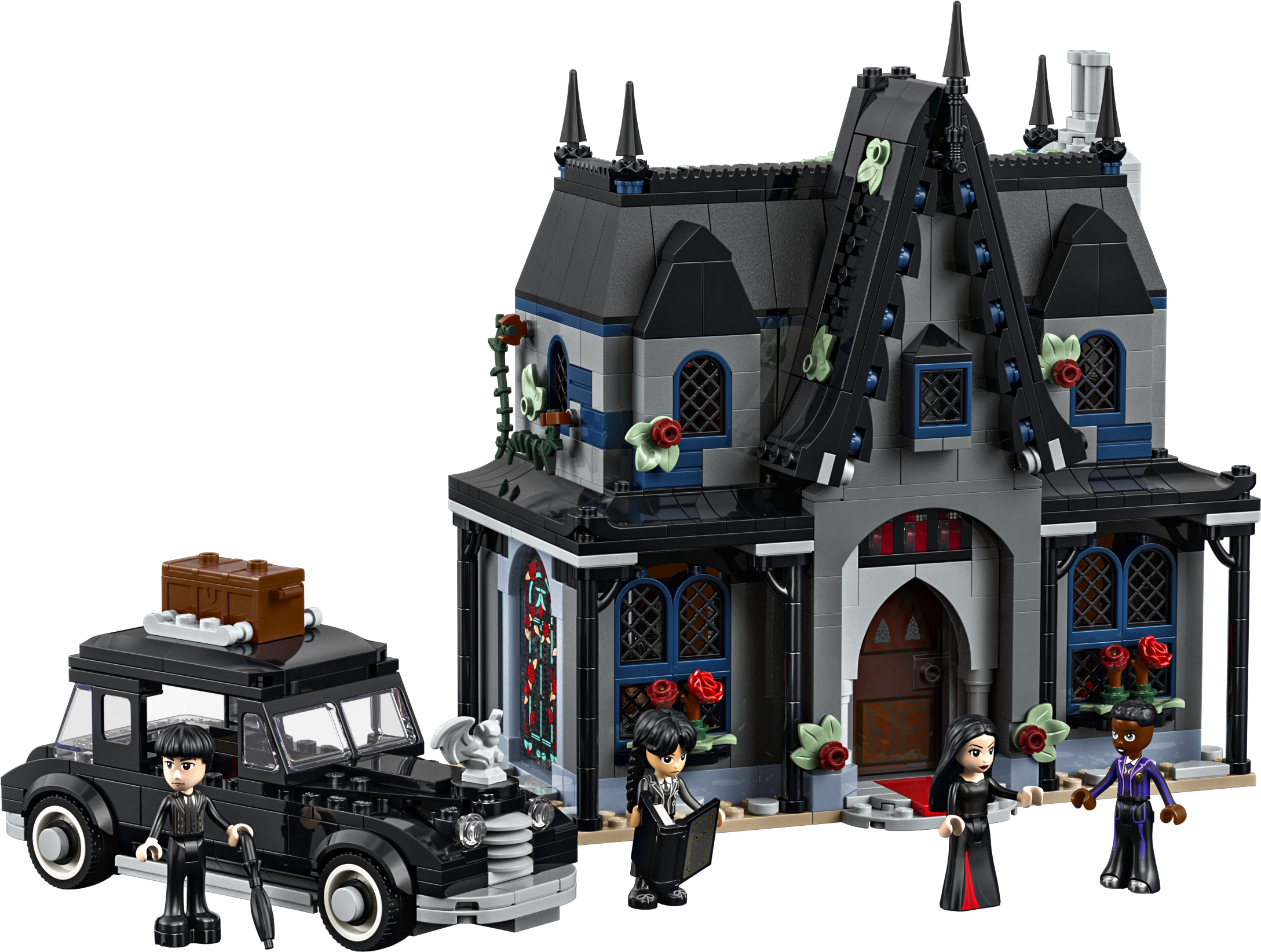 LEGO Wednesday Morticia's Cottage 1002 Piece set, imported from the UK