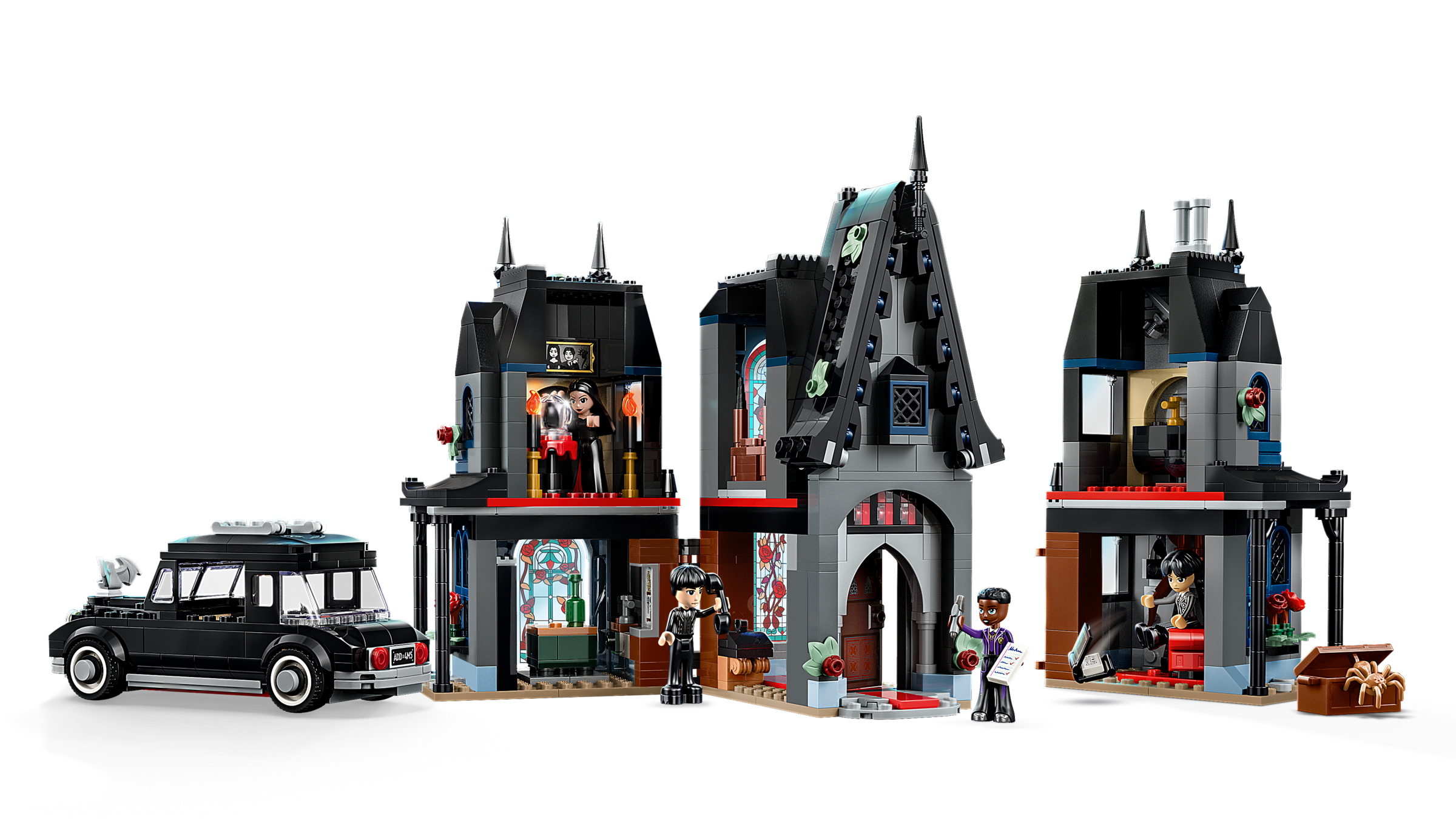 LEGO Wednesday Morticia's Cottage 1002 Piece set, imported from the UK