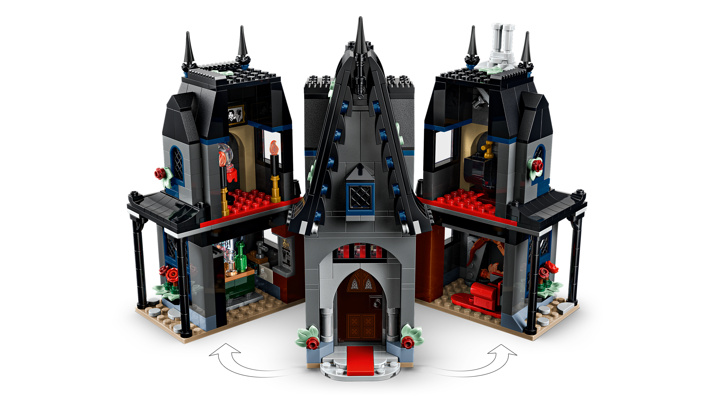 LEGO Wednesday Morticia's Cottage 1002 Piece set, imported from the UK