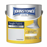 Johnstone's kitchen paint Frosted Silver 2.5L - British product