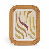 Habitat natural ribbed wooden picture frame 5x7, UK version