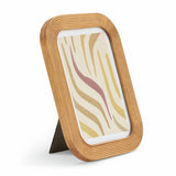 Habitat natural ribbed wooden picture frame 5x7, UK version