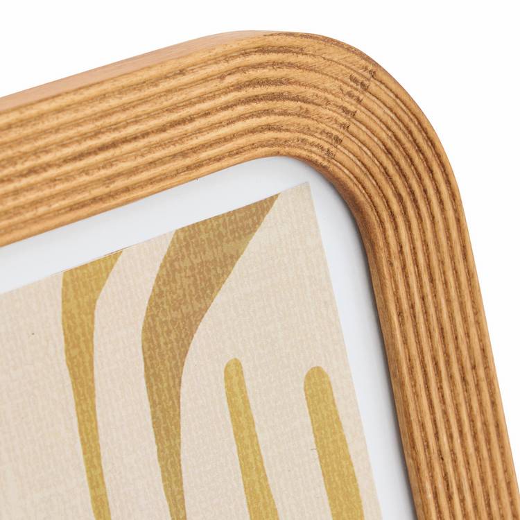 Habitat natural ribbed wooden picture frame 5x7, UK version