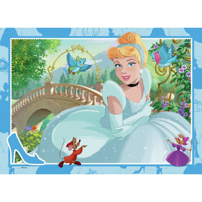 Disney Princess 4x100 puzzle set 400 pieces, imported from the UK