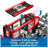 LEGO building toy set Downtown Tram and Station 811-piece (British brand)