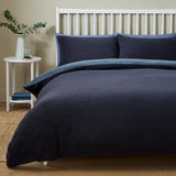 Argos Home double sided fleece blue bedding set single - British product