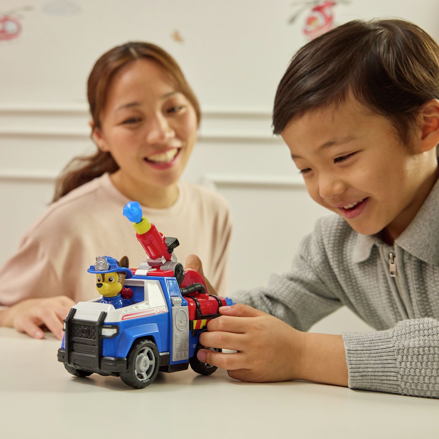PAW Patrol Chase fire rescue vehicle 7 inch, UK version