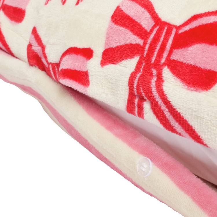 Argos Home Bows fleece kids duvet set single, UK version