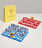 Guess Who Vintage Bookshelf Edition board game, UK version