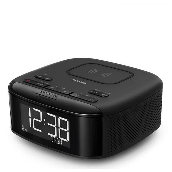 Philips Bluetooth clock radio in black, imported from the UK