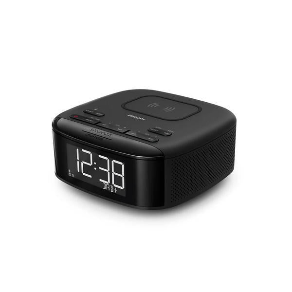 Philips Bluetooth clock radio in black, imported from the UK