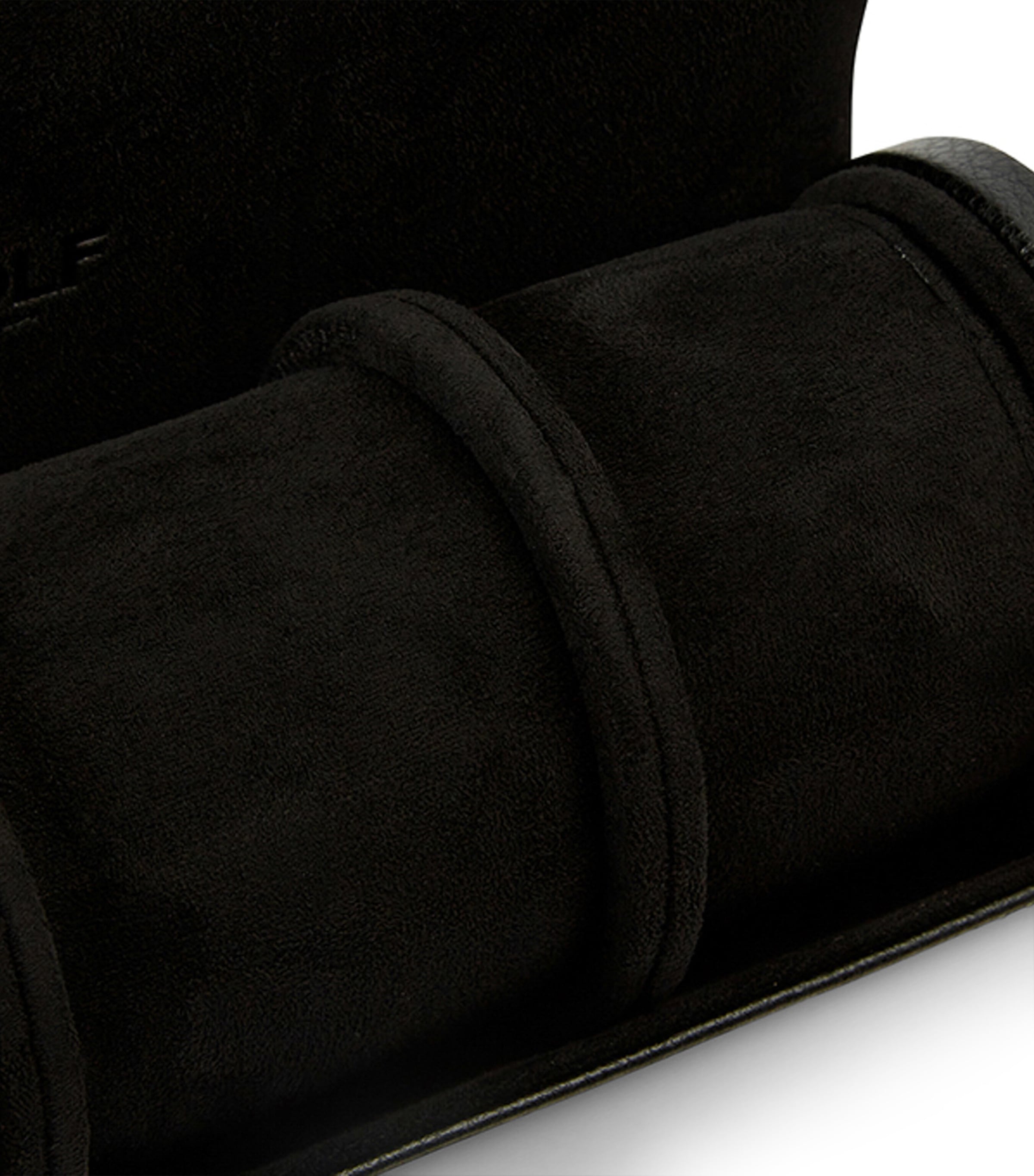 WOLF vegan leather triple watch roll (British brand)