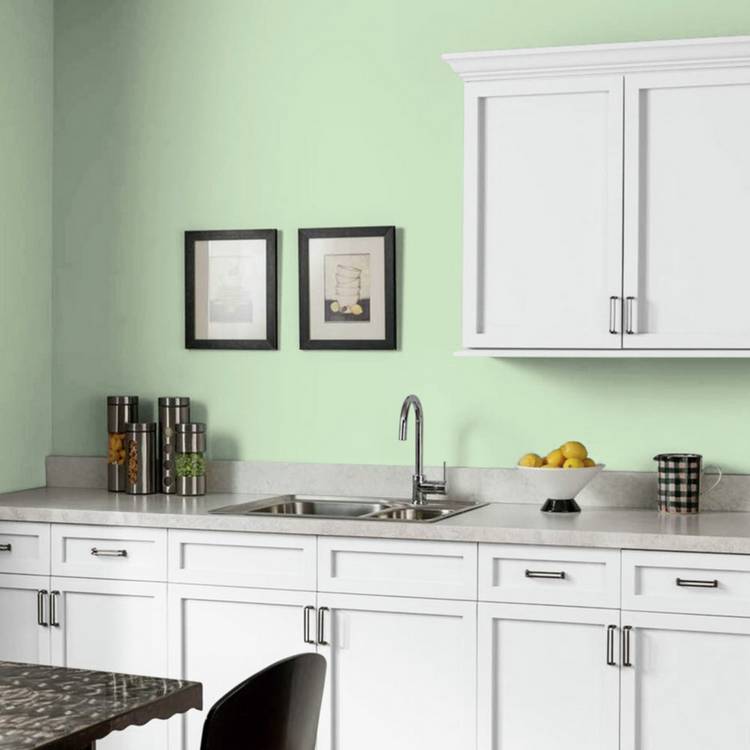 Johnstone's Kitchen Matt Paint Natural Sage 2.5L, UK version