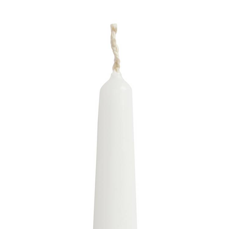 Habitat tapered candles unscented pack of 10 - British product
