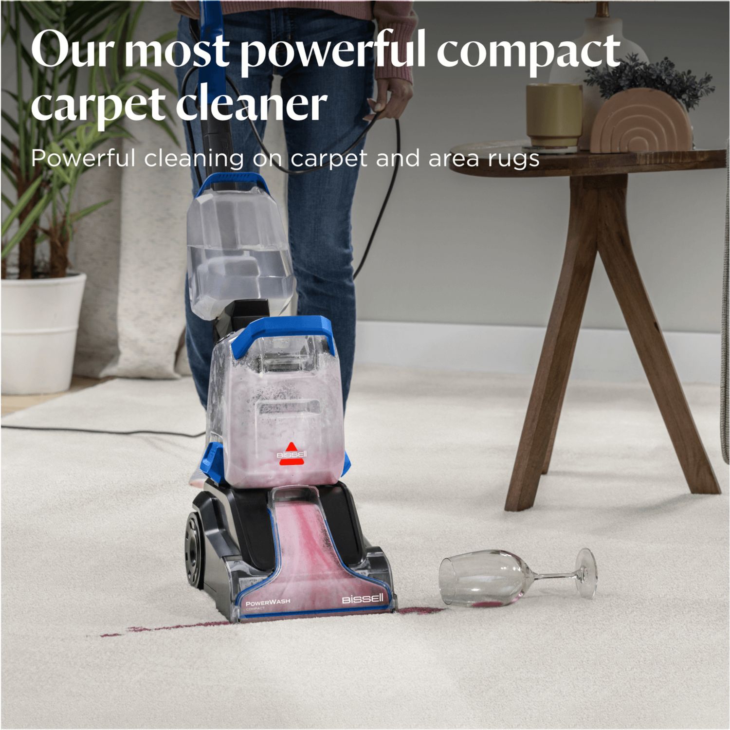 Bissell Powerwash Compact upright carpet cleaner, UK version